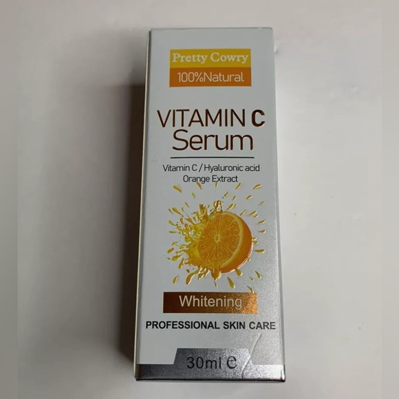 Vitamin C Skin Brightening Face Serum 1 fl oz Anti-aging Hyaluronic Acid New - Picture 2 of 5
